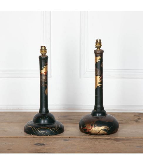 Pair of 20th Century Japanese Table Lamps
