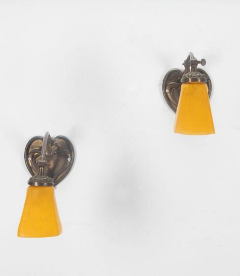 Pair of 19th Century Art Nouveau Wall Lights