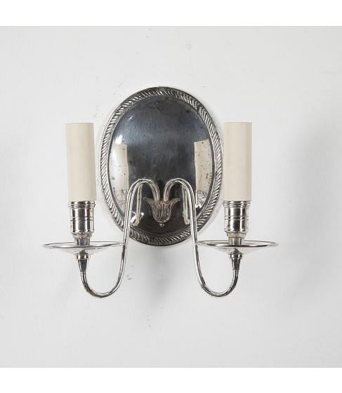 Silver Branch Wall Light