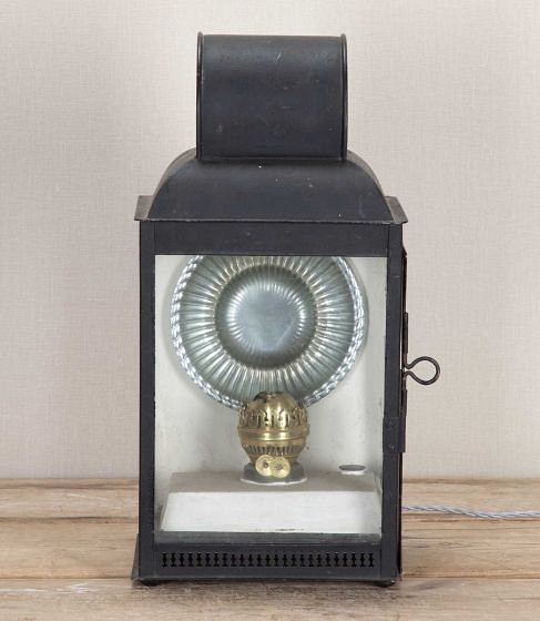 Early 20th Century English Tin Wall Lantern