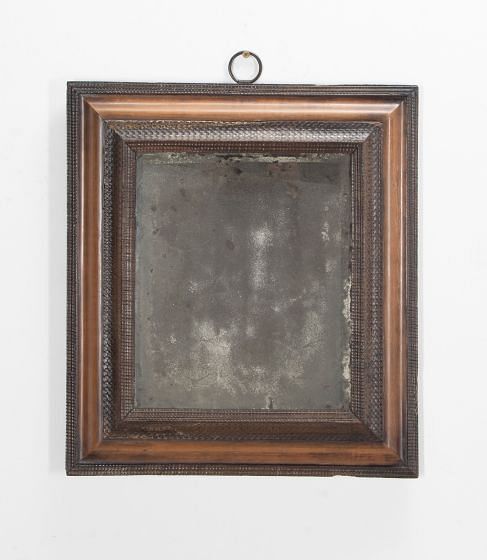 Late 17th Century English Ripple Moulded Mirror