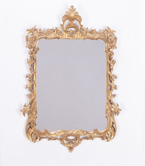 19th Century Carved Gilt Wood Mirror