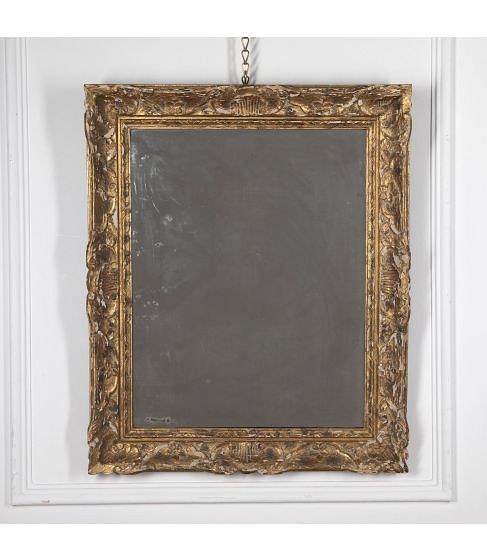 19th Century French Carved Giltwood Mirror