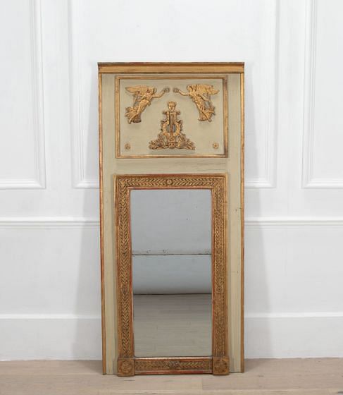 Early 19th Century Louis XVI Revival Trumeau Mirror