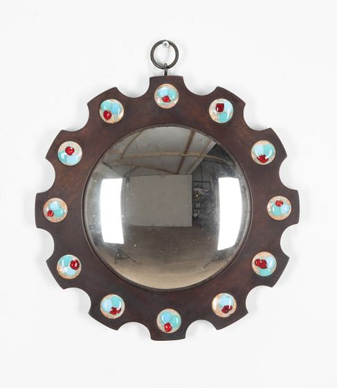 Capo Esmaltes Convex Sunbust Mirror