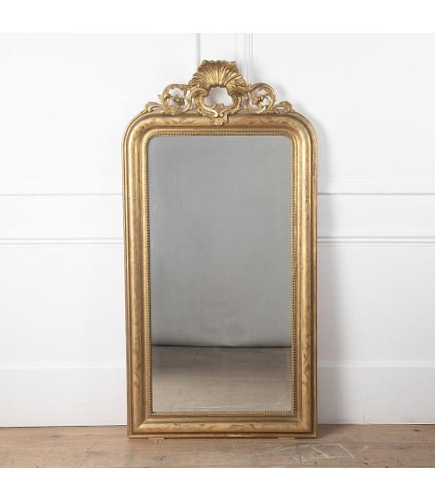 19th Century Louis Philippe Gilt Mirror