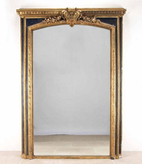 Huge 19th Century English Mirror