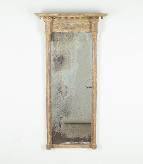 19th Century English Regency Pier Mirror