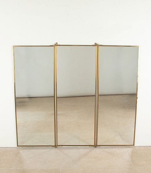 20th Century French Triple Miroir Brot Mirror