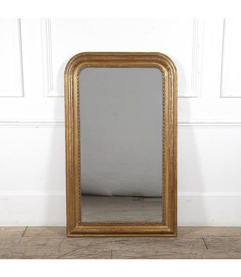 Louis Philippe Arched Top Mirror