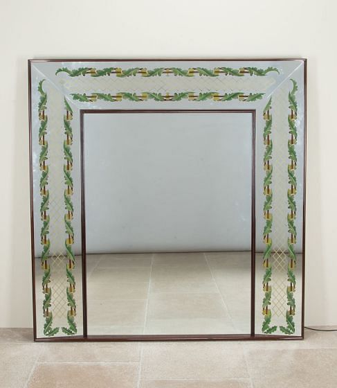 Large 20th Century Italian Illuminated Mirror