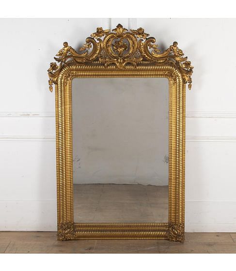 Large 19th Century Gilt Louis Philippe Mirror