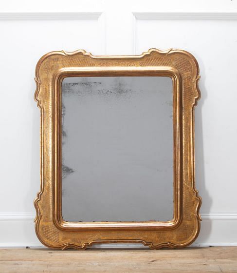 Large Early 19th Century Lombardy Louis Philippe Mirror