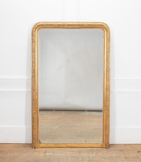 Large Early 19th Century Louis Philippe Mirror