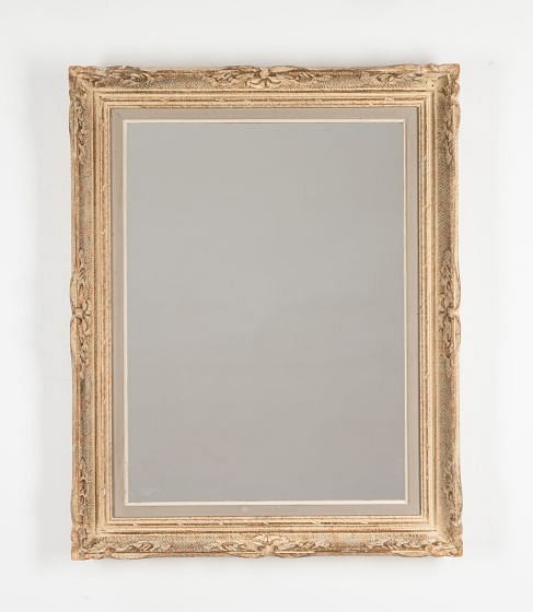 French 20th Century Carved Framed Mirror