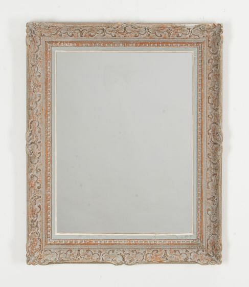 20th Century French Montparnasse Framed Mirror