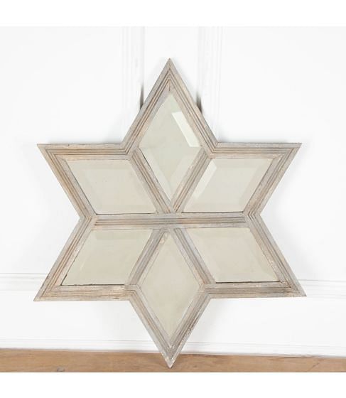 20th Century Painted English Mirror