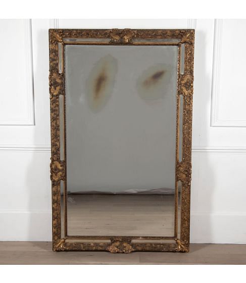 Mid 19th Century French Giltwood Mirror