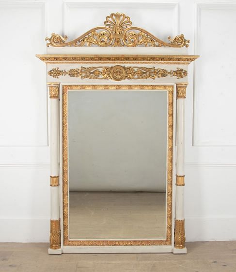 Very Large 19th Century Italian Mirror
