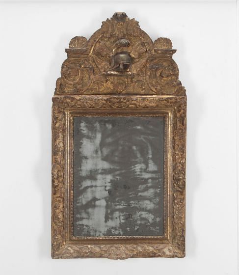 Louis XIV Giltwood Mirror