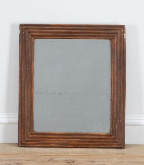 French 19th Century Reeded Mirror