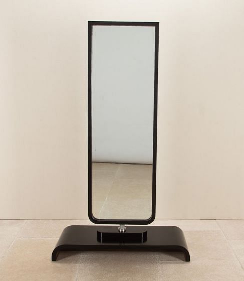 Large 20th Century French Art Deco Cheval Mirror