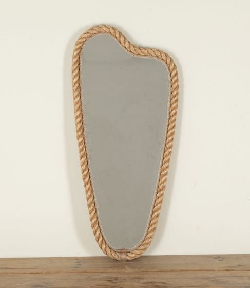 Contemporary French Rope Asymmetric Mirror