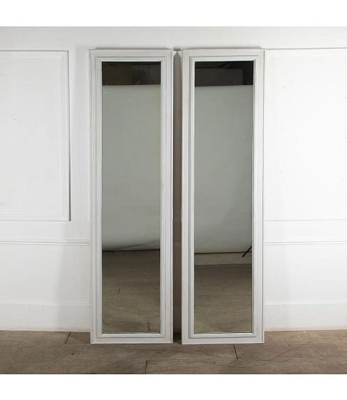 Pair of 19th Century French Painted Mirrors