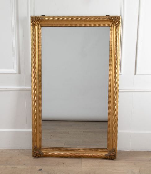 19th Century Napoleon III Gilt Mirror