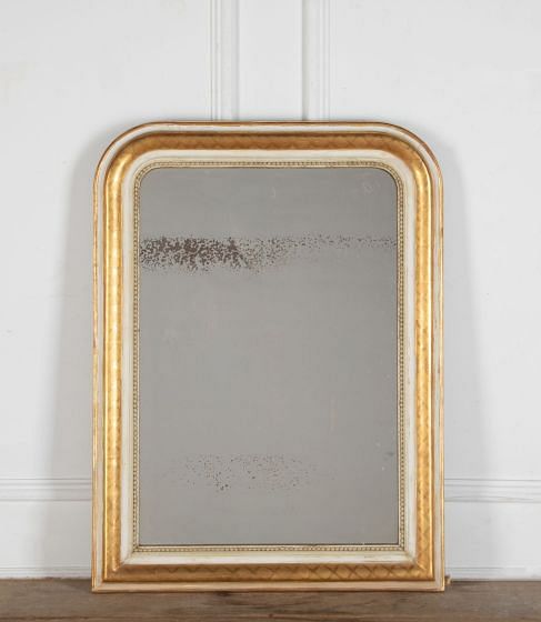 19th Century Water Gilded Louis Philippe Mirror