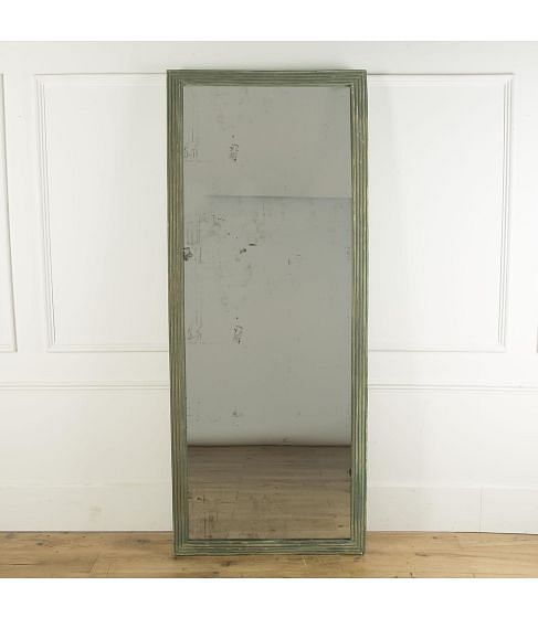 18th Century French Reeded Free Standing Mirror