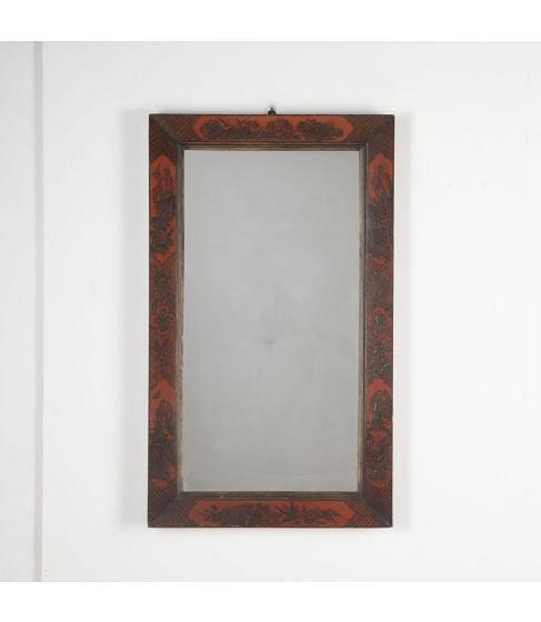 19th Century English Chinoiserie Mirror
