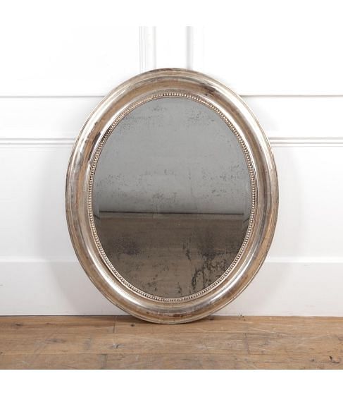 19th Century Silvered Mirror