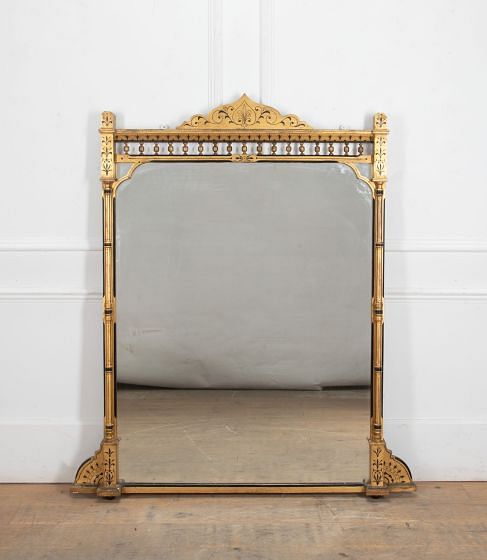 19th Century English Aesthetic Movement Mirror