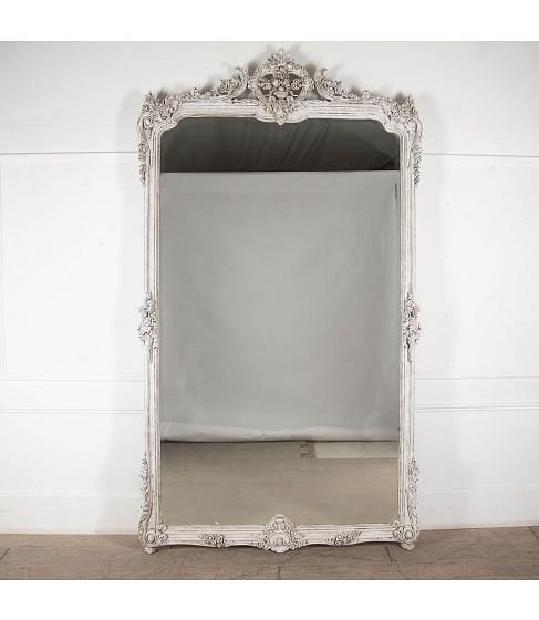 Large 20th Century Painted Mirror