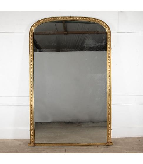 19th Century English Gilt Mirror