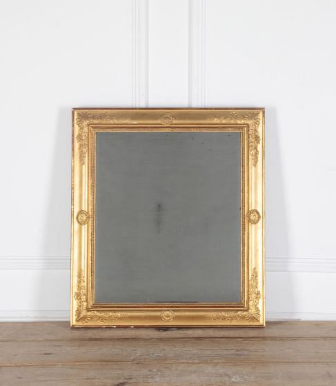 19th Century Gilded Wall Mirror