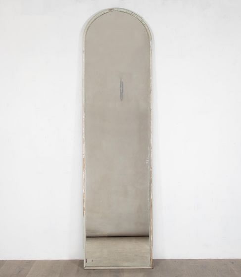 Large 19th Century French Arched Mirror