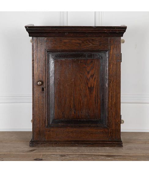 18th Century Oak Spice Cupboard