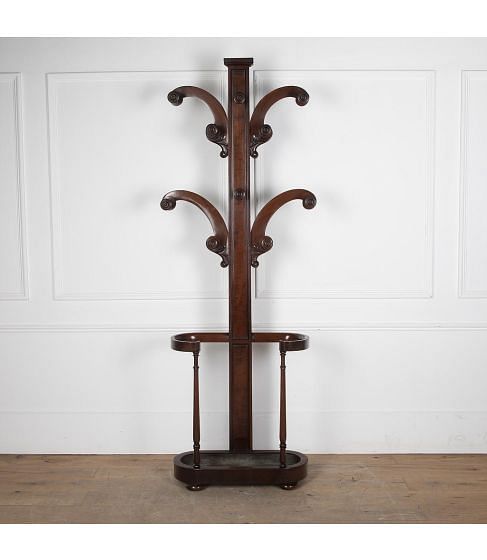 Regency Mahogany Hall Stand