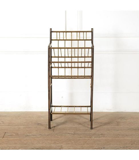 20th Century German Ernst Rockhausen Wine or Magazine Rack
