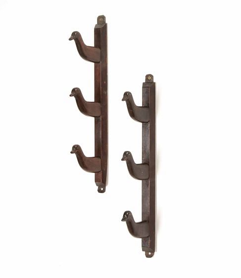 19th Century French Cherry Wood Gun Rack
