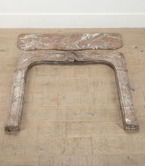 19th Century French Marble Fireplace Surround