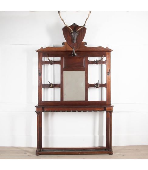 19th Century English Country House Hall Stand