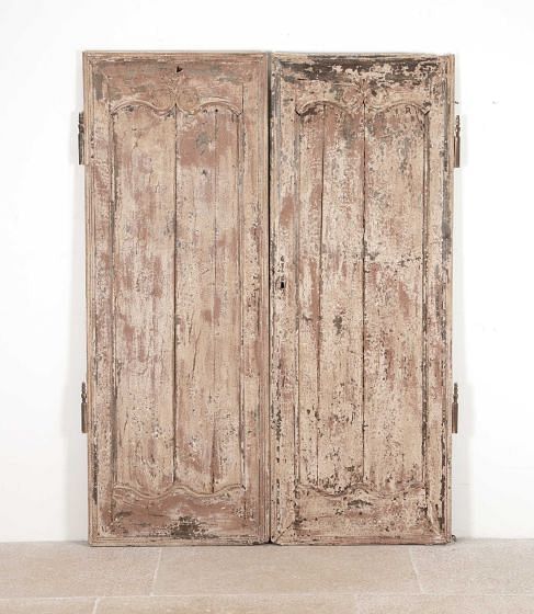 Pair of 18th Century French Armoire Doors