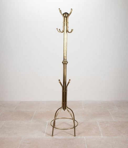 20th Century British Brass Coat Stand
