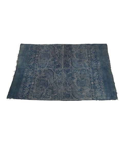 Chinese Batik Bed Cover