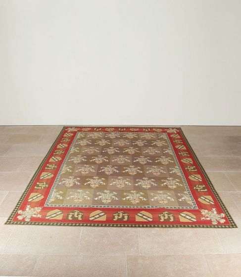 Large 19th Century English Needlepoint Carpet