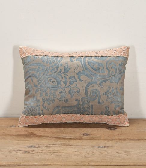 20th Century Italian Fortuny Carnavalet Cushion
