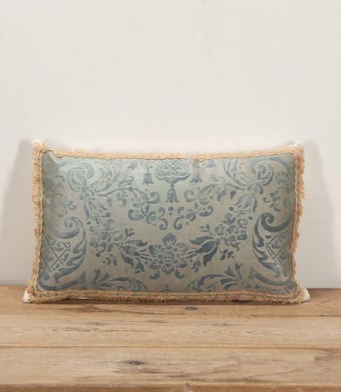 20th Century Italian Fortuny Carnavalet Cushion